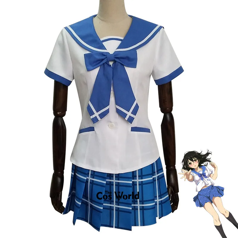 Štrajk Krvi Himeragi Yukina Školskú Uniformu Topy, Sukne Oblečenie Anime Cosplay Kostýmy
