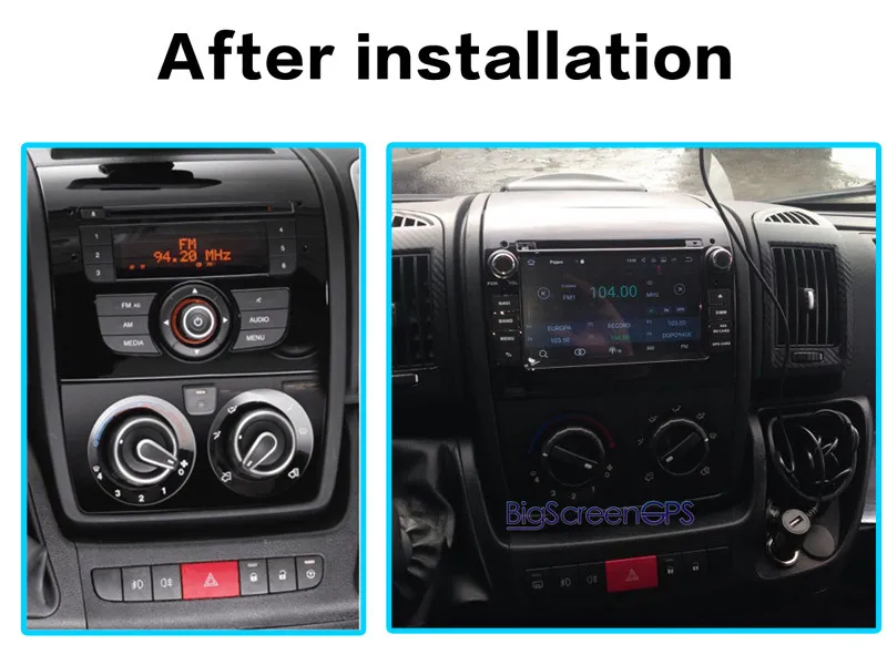 Android 10.0 Auto, DVD, Stereo Multimediálne Pre Fiat Ducato 2011-2015 CITROEN Jumper, PEUGEOT Kolónka Rádio GPS Navi Audio Stereo Freemap