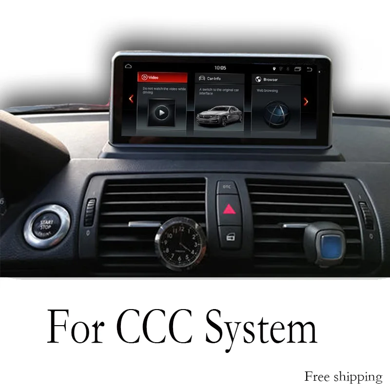 Liandlee Auto Multimédiá GPS Audio Rádio Stereo Pre BMW 1 Series E81 E82 E87 E88 2004~2011 CarPlay TPMS Pre CCC Systém Navigácie