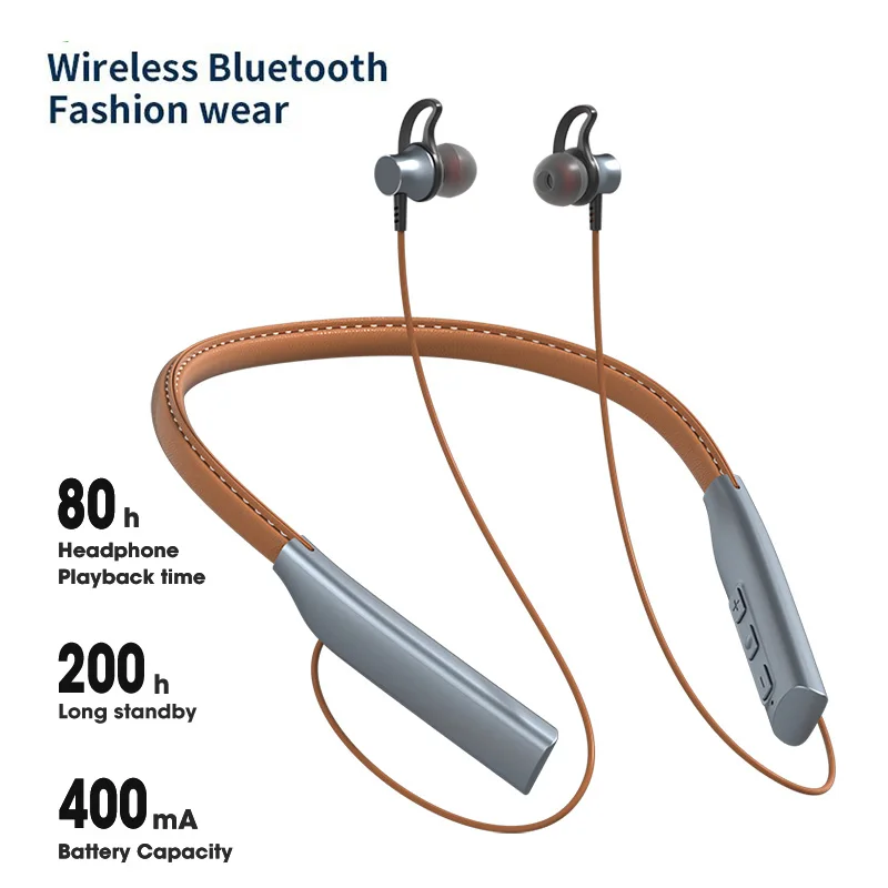 2022 Bluetooth Slúchadlá Magnetické Slúchadlá Športové Bezdrôtové Visí na Krku Slúchadlá s Mikrofónom Pre Xiao Červené Mi Huawei P30