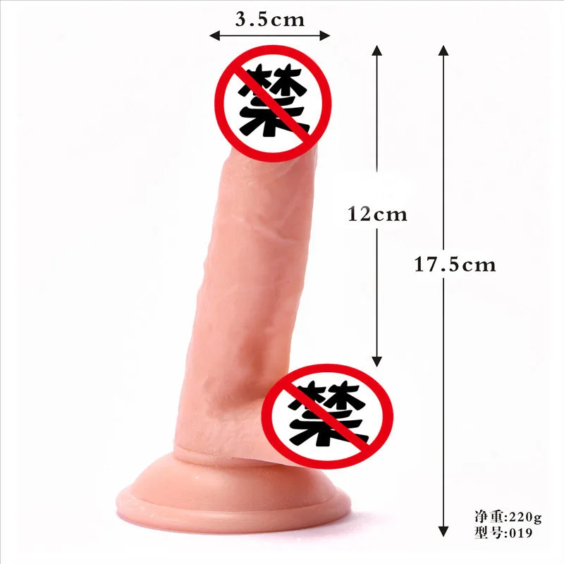 Soft & Safe Pokožke Pocit Realistické Dildo pre Ženy TPE Penis s Prísavkou Testis Žaluďa Žena Masturbovať Sexuálne Hračky pre Dospelých